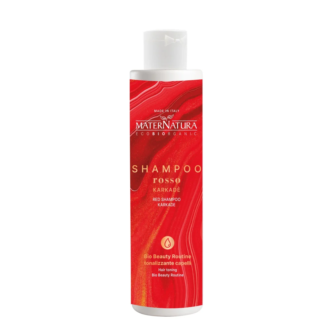 Shampoo Tonalizzante - Rosso Karkadè - Maternatura