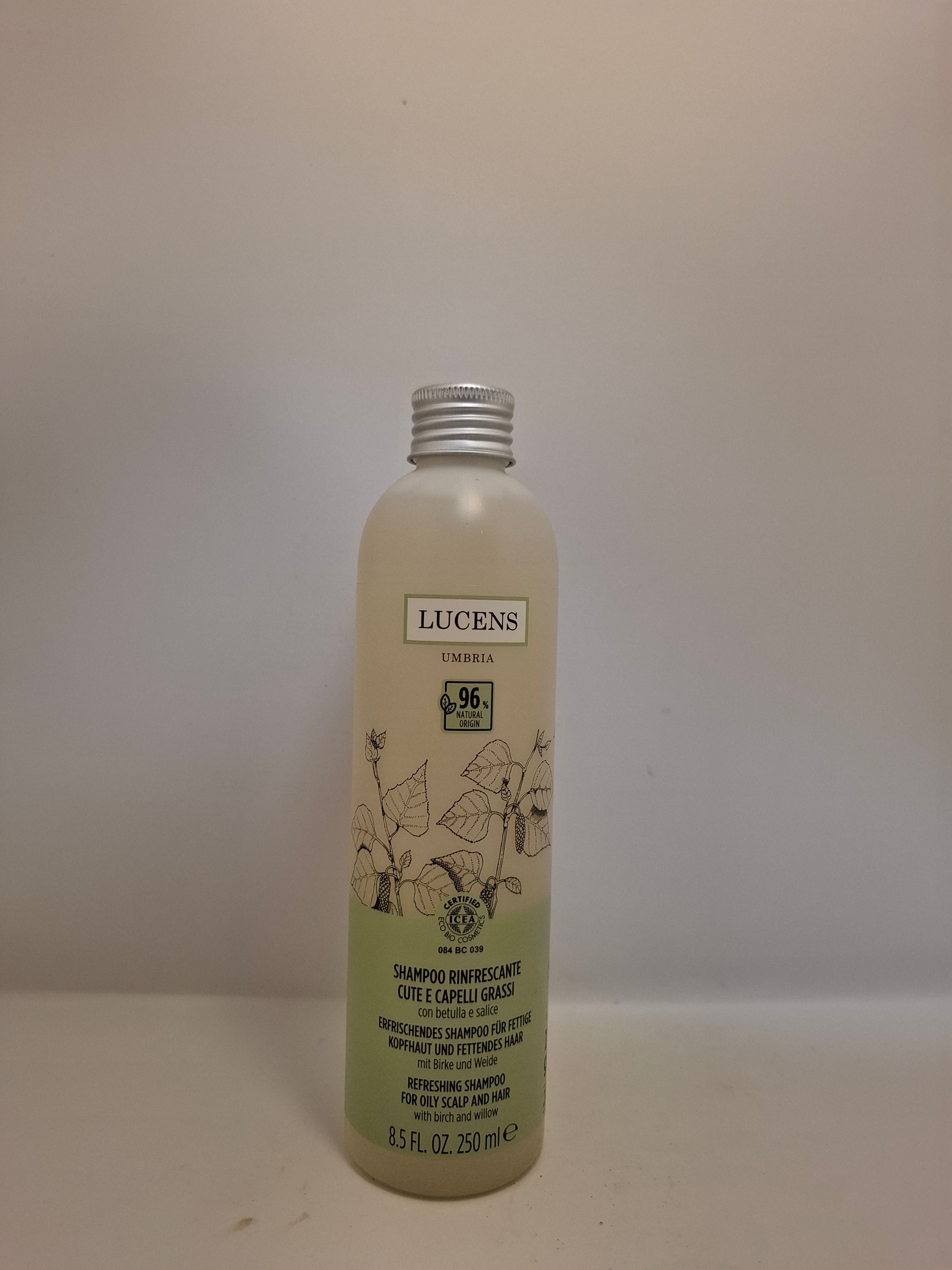 Shampoo Rinfrescante – Shampoo Riequilibrante pour Cheveux Gras