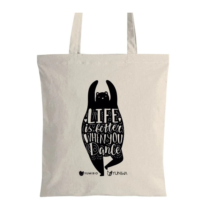 Shopper in Cotone - Orso - Gift Set Regalo Yumibio