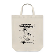 Shopper Pieghevole in Cotone - Lama - Yumibio Gadget