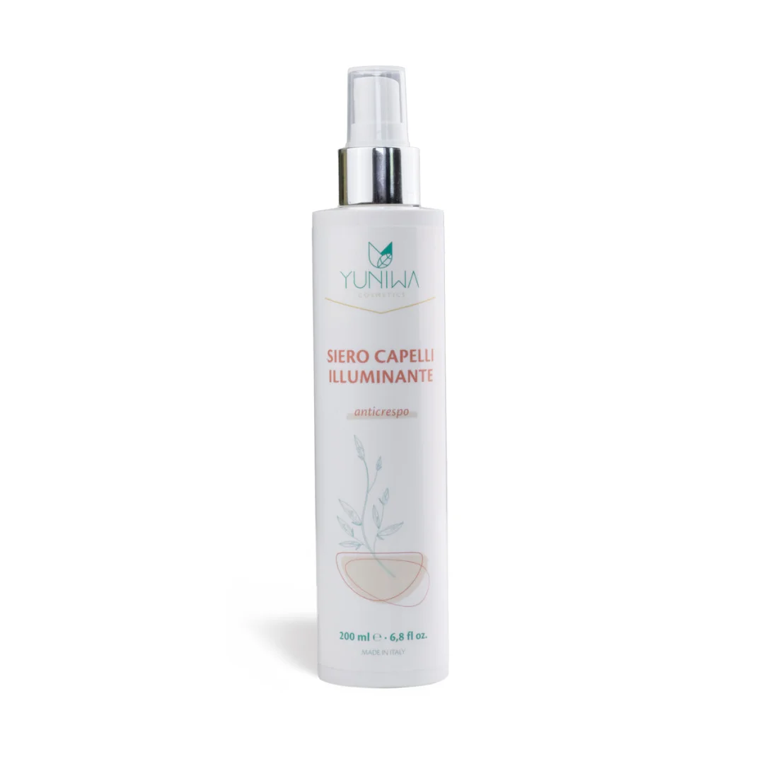 Siero Capelli Illuminante Disciplinante Anti-Crespo - Yuniwa Cosmetics