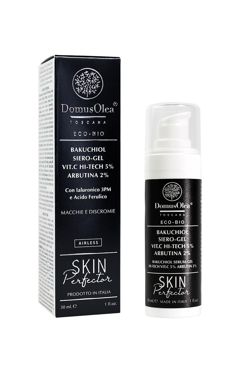 Siero-Gel Bakuchiol – Traitement Éclaircissant pour Peau avec Taches et Discromies