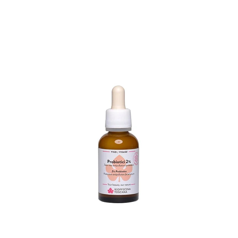 Siero Viso Antipollution e Protettivo - Probiotici 2% - Biofficina Toscana