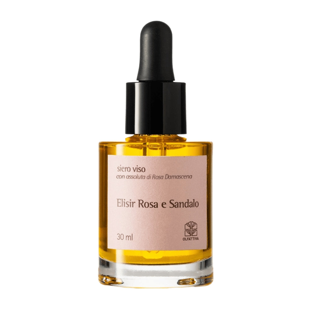 Siero Viso Elisir Rosa e Sandalo