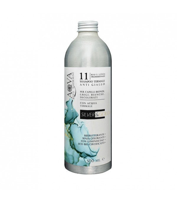 Silver & Gold - Shampoo termale Anti-giallo 500 ml