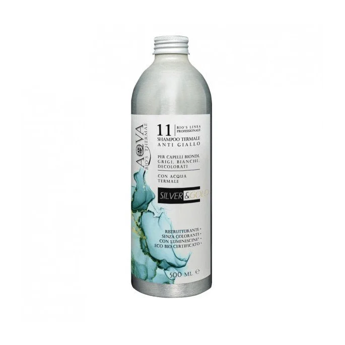 Silver & Gold - Shampoo termale Anti-giallo 500 ml - Bio’s