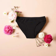 Slip Mestruale Nero - Taglia XXL - Bertyne - Mestruali