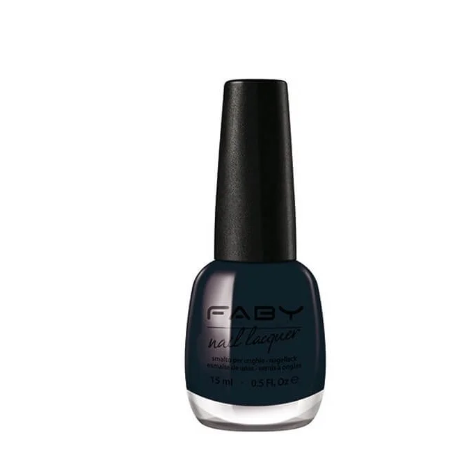 Smalto Blu Notte - Midnight Bath - Faby Nails