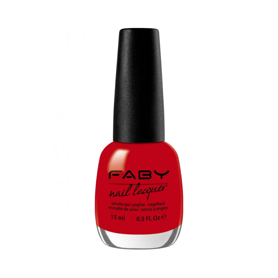 Smalto Rosso Vermiglio - Sunset - Faby Nails