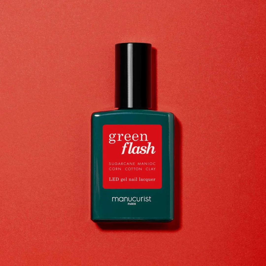 Smalto Semipermanente Poppy Red - Green Flash - Manucurist