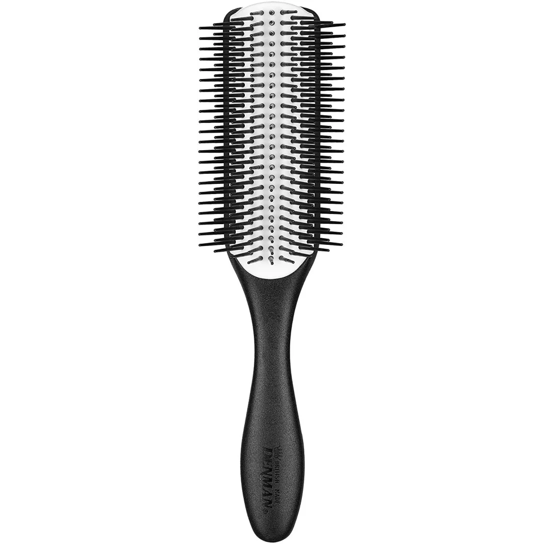 Spazzola Denman D4 Nera con 9 file di dentini