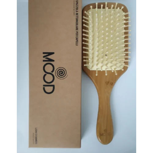 Spazzola Rettangolare in Legno di Bamboo - Mood