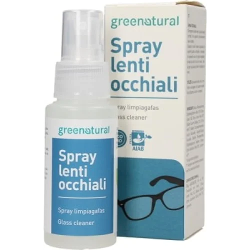 Spray Biologico per la Pulizia degli Occhiali - Greenatural