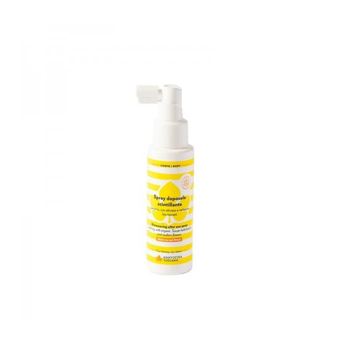 Spray Doposole Scintillante con Elicriso e Verbasco - Biofficina Toscana