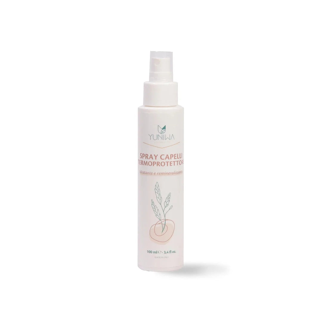 Spray Termoprotettore - Idratante e Remineralizzante - 100 ml - Yuniwa Cosmetics