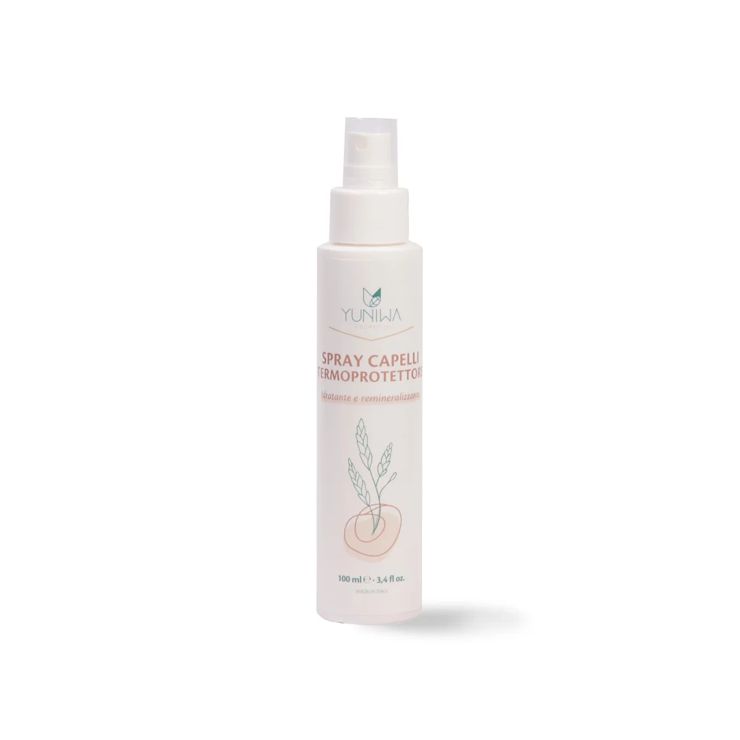 Spray Termoprotettore - Idratante e Remineralizzante - 200 ml - Yuniwa Cosmetics