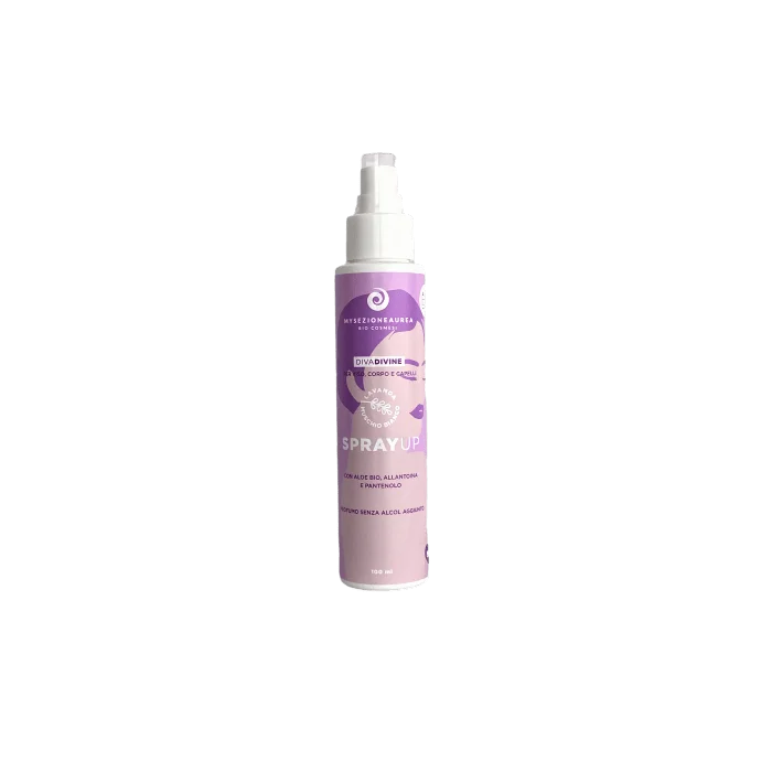 Spray Up Lavanda e Muschio bianco - Profumo per viso corpo capelli - My Sezione Aurea