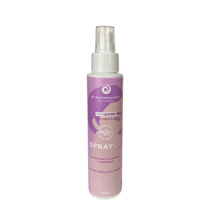 Spray UP Profumo Corpo e Capelli - Vaniglia & Patchouli - My Sezione Aurea
