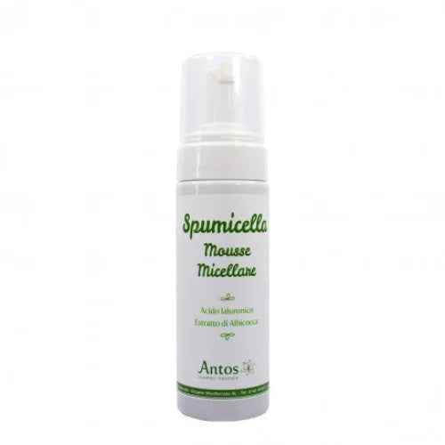 Spumicella - Spuma micellare Naturale all’acido jaluronico - Antos Cosmetici