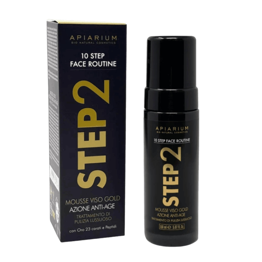 Step 2 – Gold Mousse Viso Detergente Anti Age