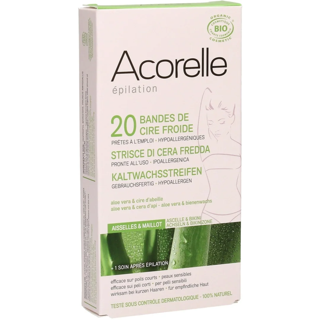 Strisce Depilatorie Corpo con Aloe Vera - Acorelle
