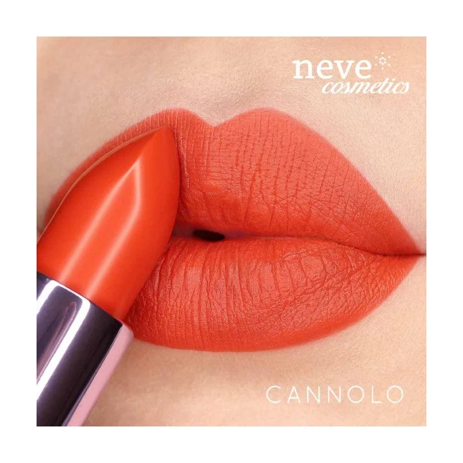 Rossetto Arancio Corallo - Sugar Matte Cannolo - Neve Cosmetics
