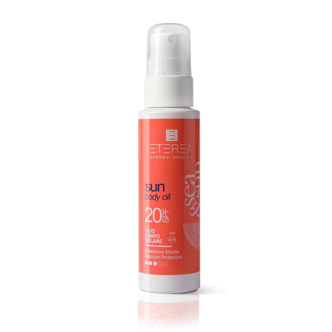 Sun Body Oil - Olio Corpo Solare SPF 20 - Eterea Cosmesi