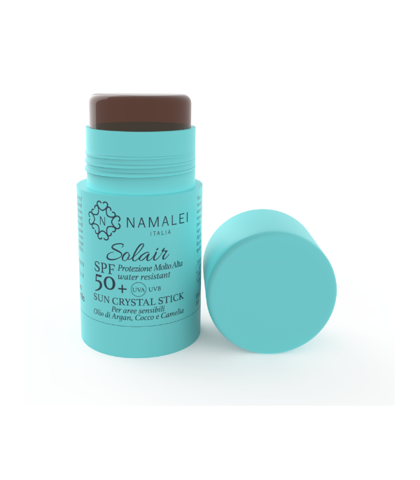 Sun Crystal Stick SPF 50+ per Aree Sensibili e Tatuaggi