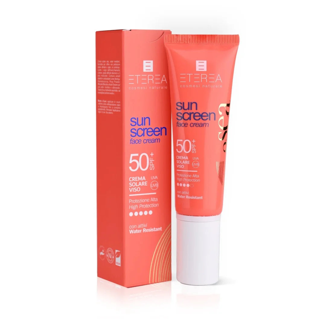 Sun Screen Crema Viso Spf50 + - Eterea Cosmesi