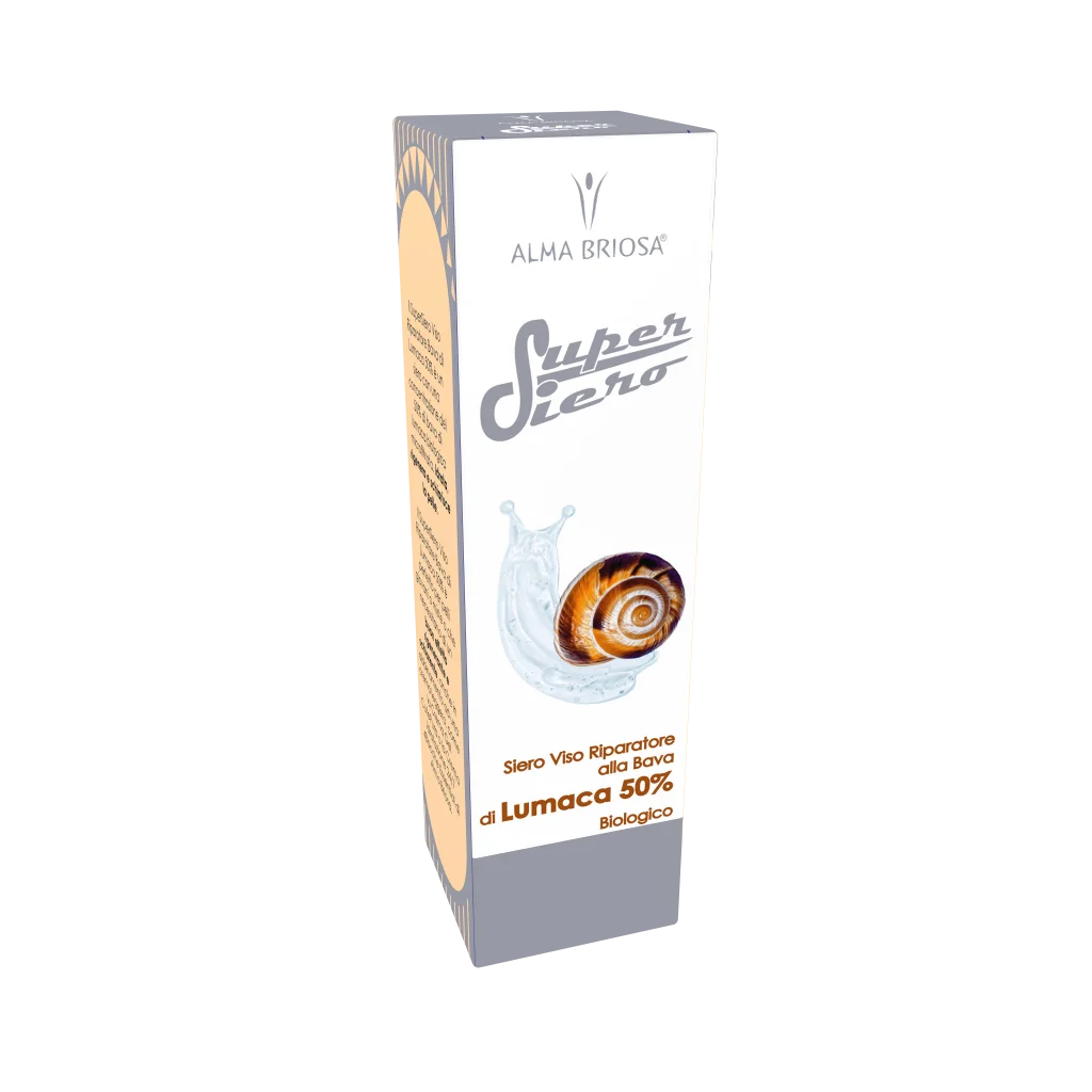 SuperSiero Viso Riparatore Intensivo alla Bava di Lumaca 50% - Alma Briosa