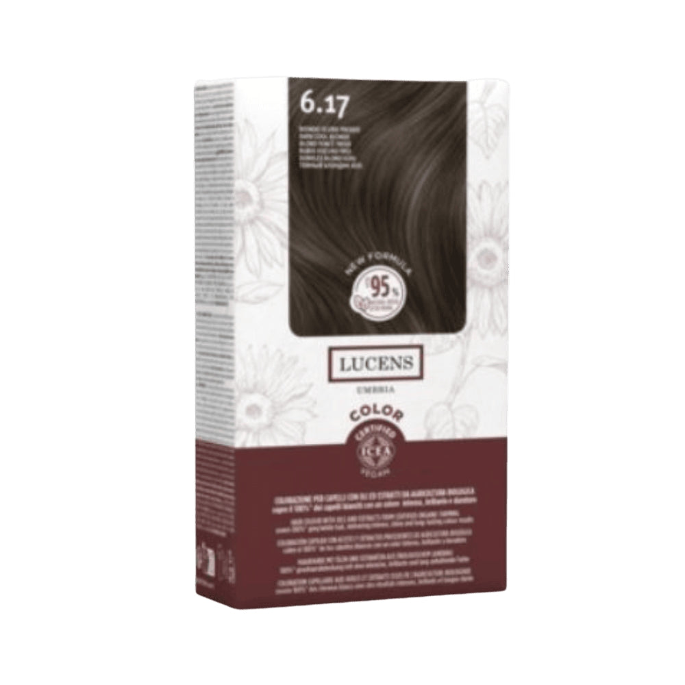 Tinta senza Ammoniaca 6.17 - Ice Tea – Colorazione brillante per capelli colorati