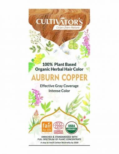 Organic Vegetable Dye - Auburn/Copper