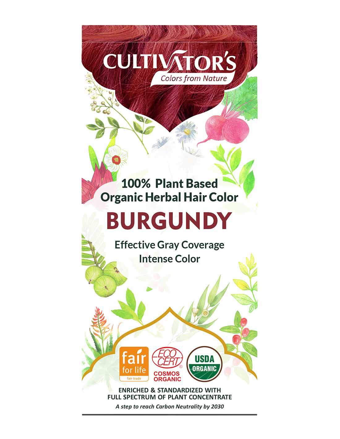 Organic Vegetable Dye - Burgundy
