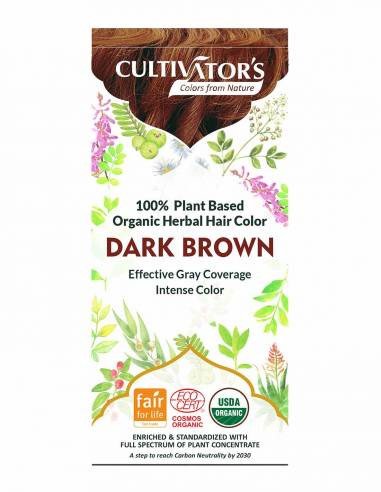 Organic Plant Dye - Dark Brown