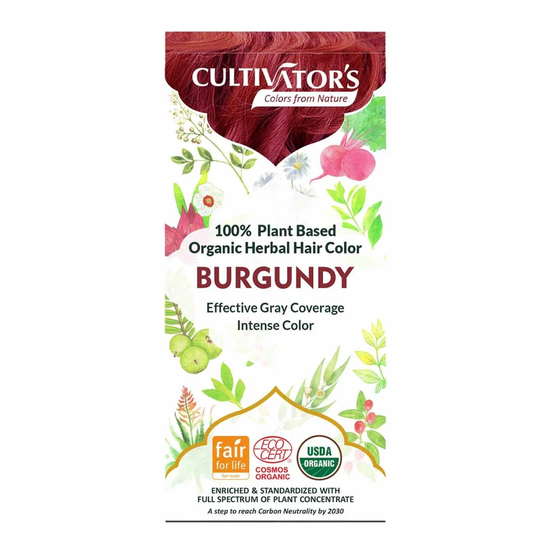 Tinta Vegetale Biologica - Borgogna - Cultivator’s