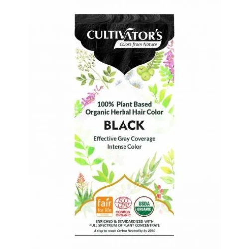 Tinta Vegetale Biologica - Nero - Cultivator’s