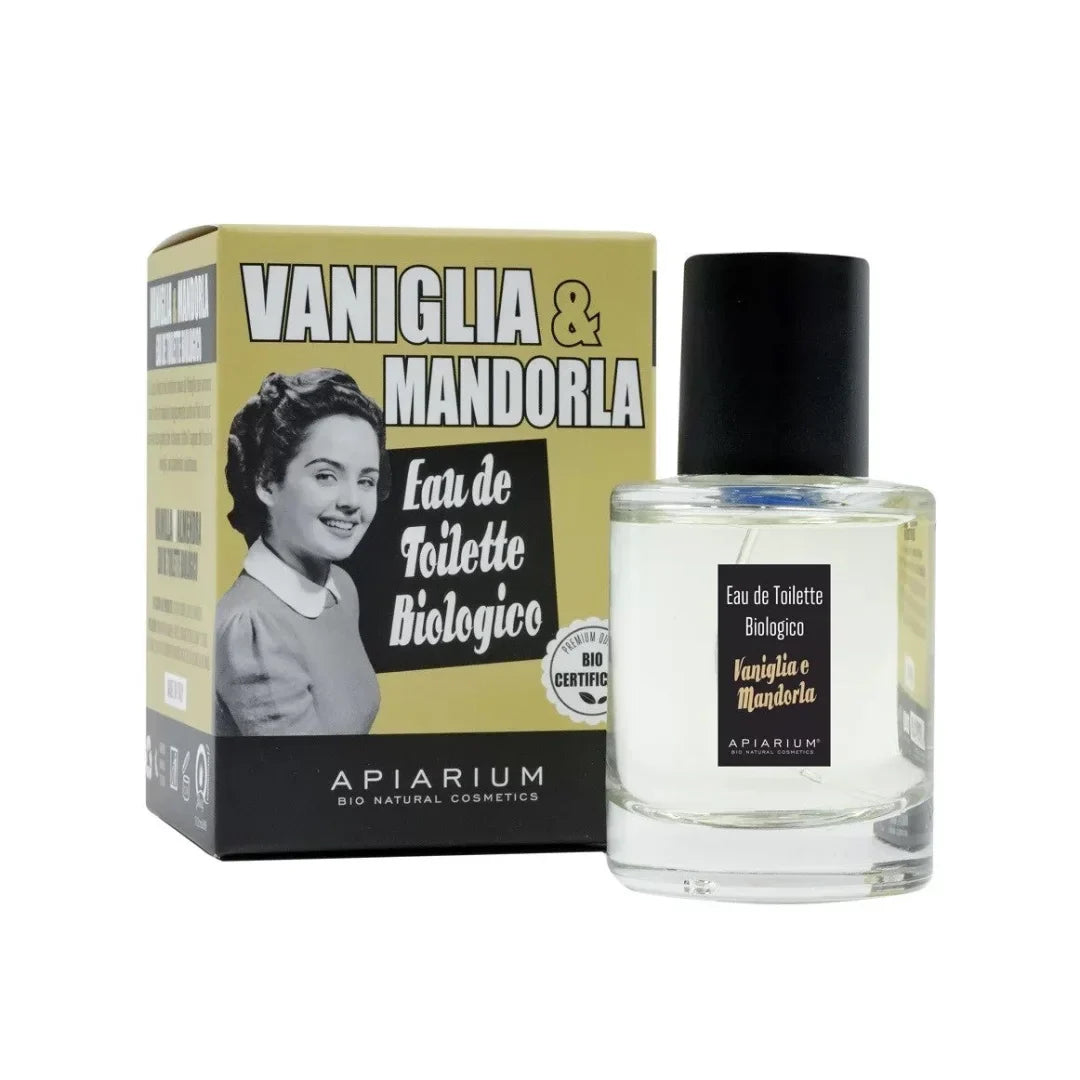 Eau de Toilette Bio - Vaniglia e Mandorla - Apiarium