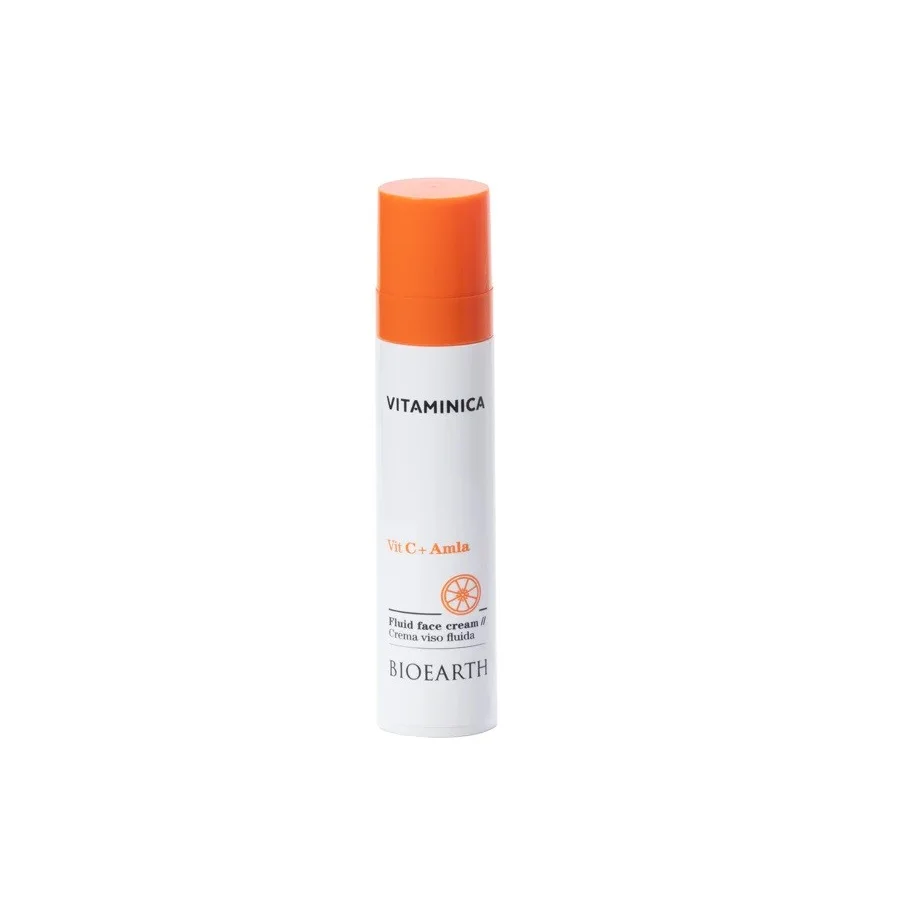 Vitaminica - Crema Viso Fluida Vit. C + Amla - Bioearth