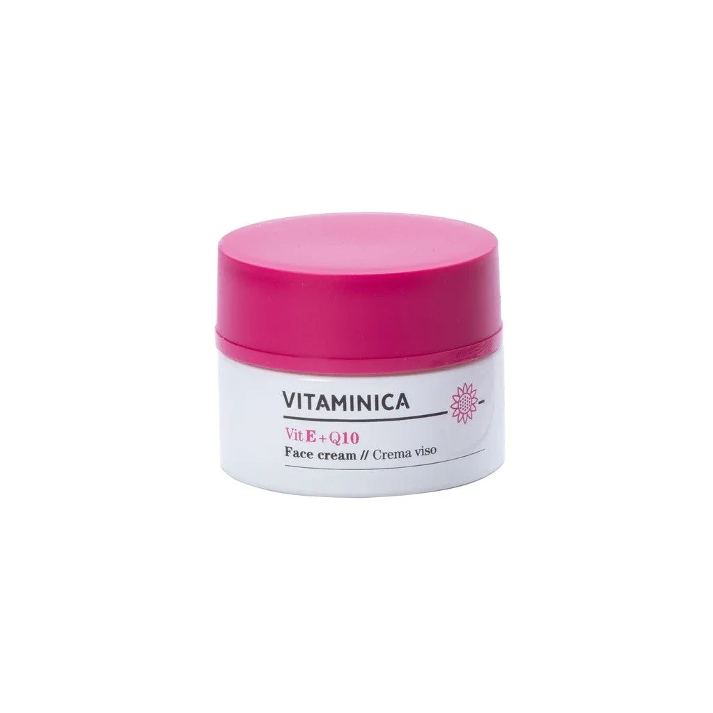 Vitaminica - Crema Viso Vitamina E + Q10 - Bioearth