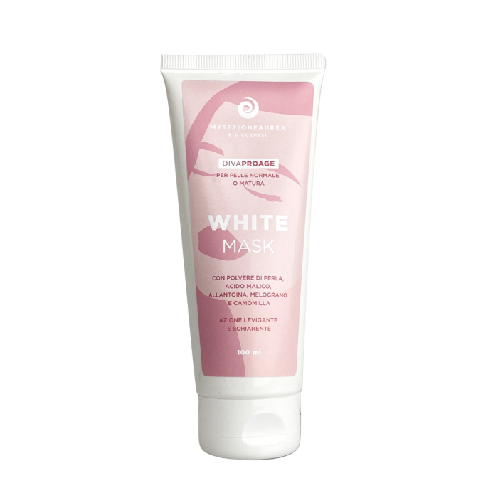 White Mask Bio all'Argilla Bianca - Diva Pro Age