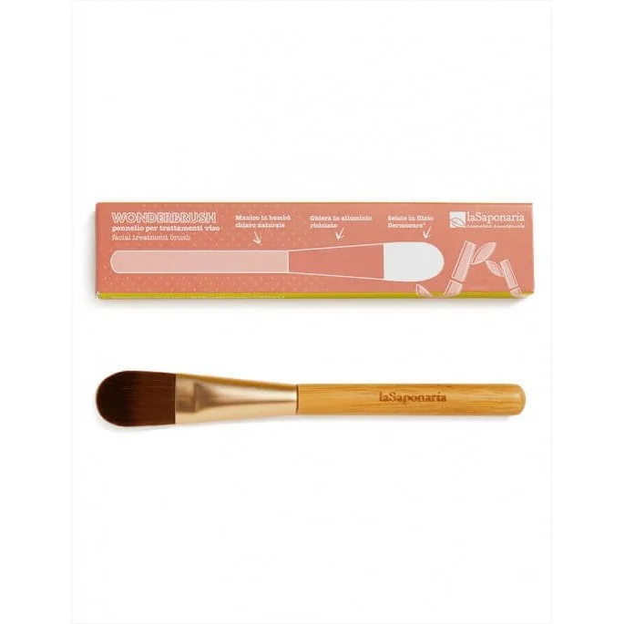 Wonder Brush - Pennello in Bambù per Maschere e Trattamenti Viso - La Saponaria