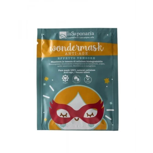 Wondermask - Maschera Antiage in Tessuto - La Saponaria