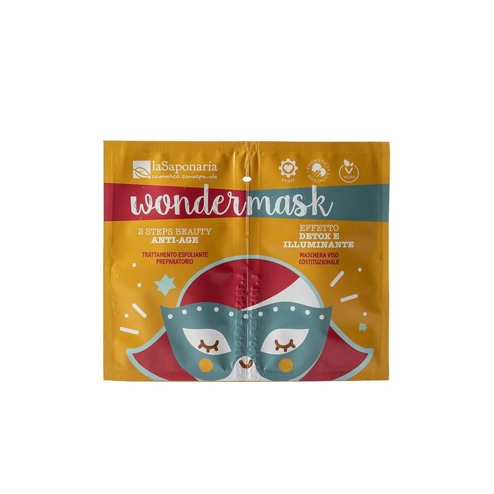 Wondermask - Scrub + Maschera Antiage - La Saponaria