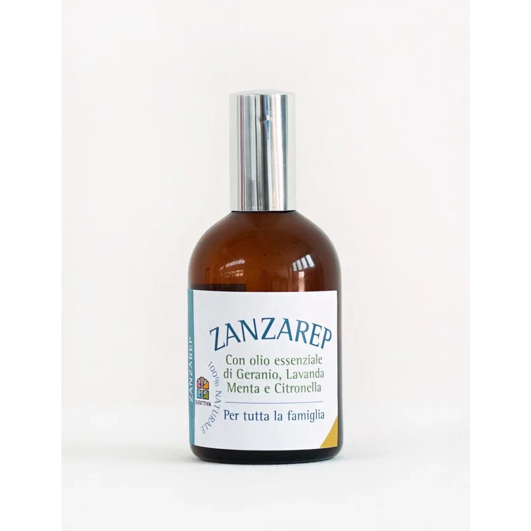 Spray Anti Zanzare con Oli Essenziali - Zanzarep - Olfattiva