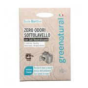 Zero Odori Sottolavello con Sali Neutralizzanti - 3 Buste - Greenatural