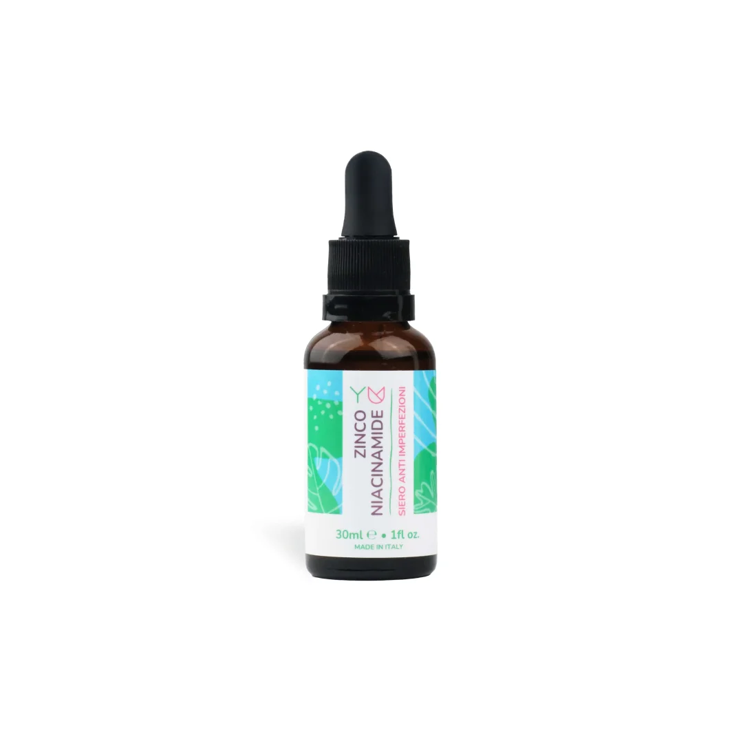 Zinco e Niacinamide - Siero Viso Anti Imperfezioni - Yuniwa Cosmetics