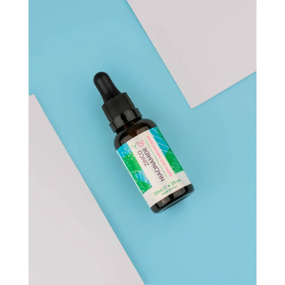 Zinco e Niacinamide - Siero Viso Anti Imperfezioni - Yuniwa Cosmetics